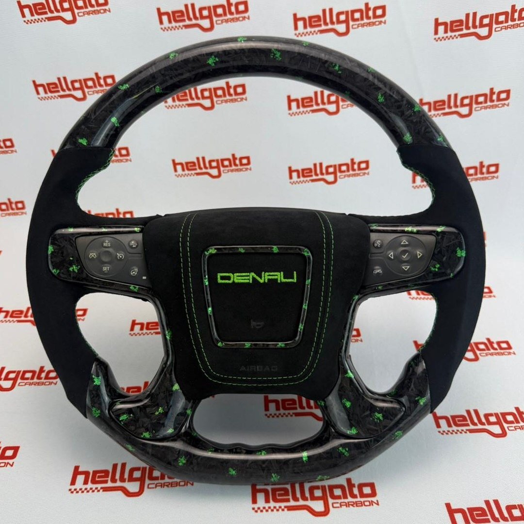 GMC steering wheel build